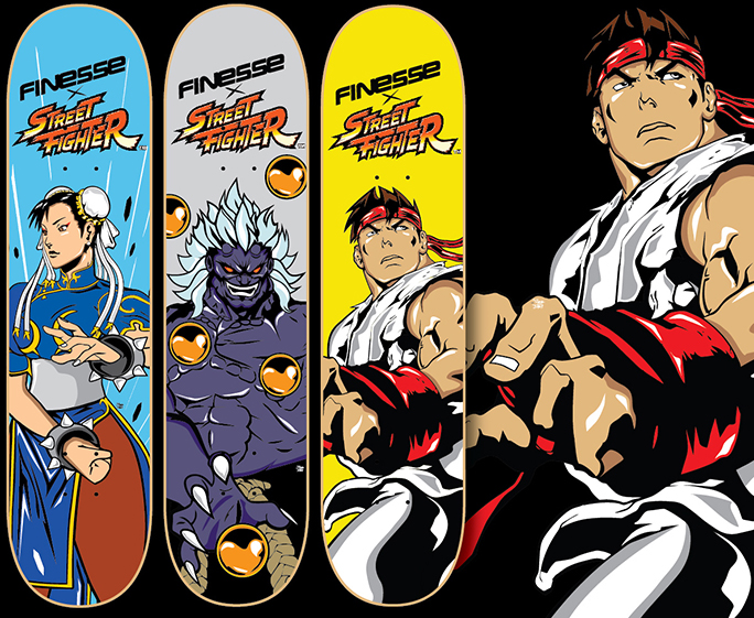 FFinesse x Streetfighter Panel